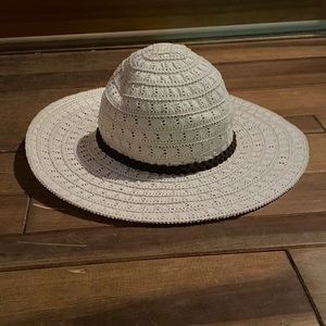 Cream Sun hat